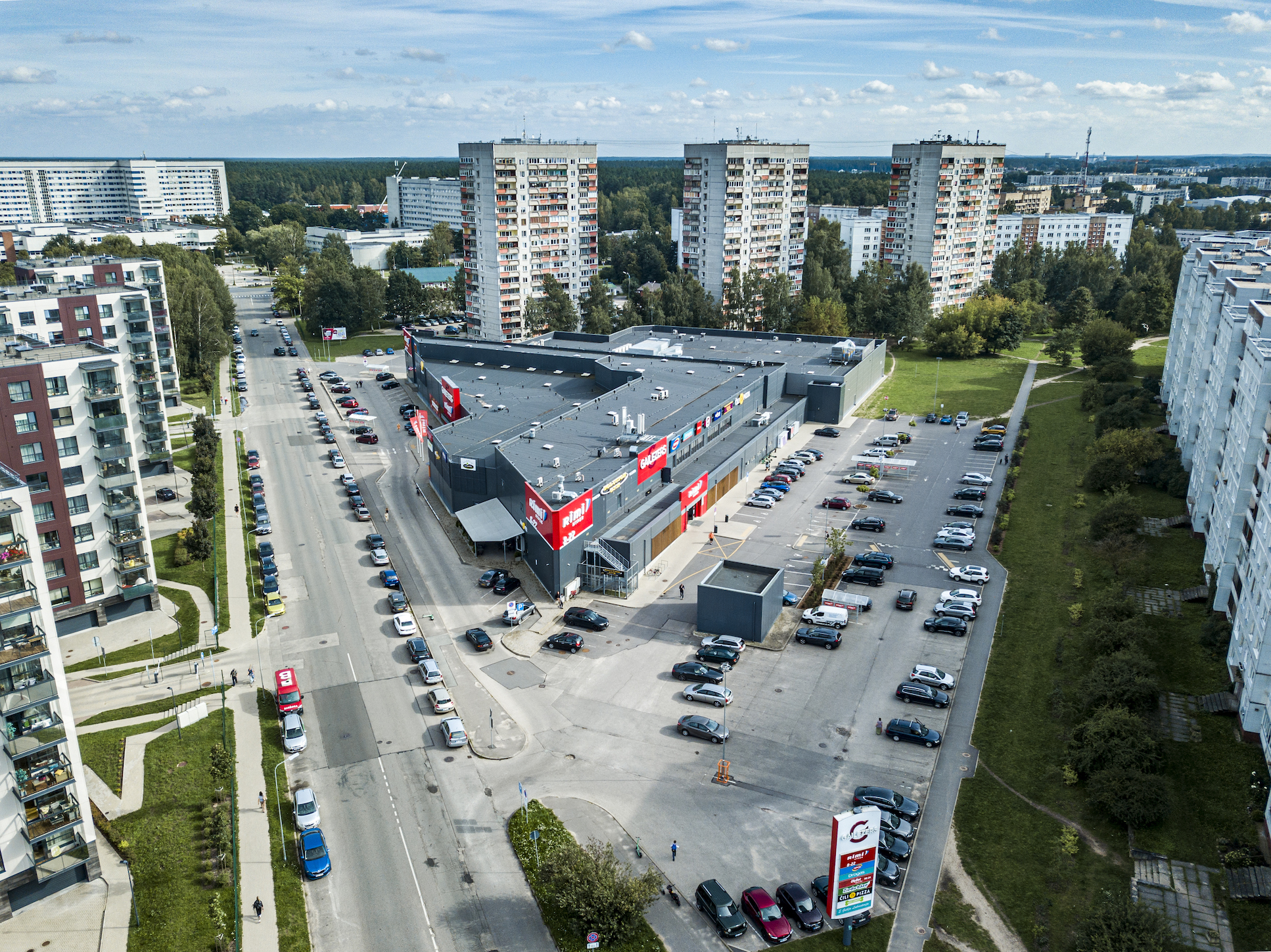 Retail centre RIMI Gaiļezers